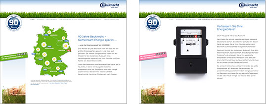 Bauknecht Deutschland, Whirlpool Europe, Microsite zur Aktion »Weg mit den Energiefressern«