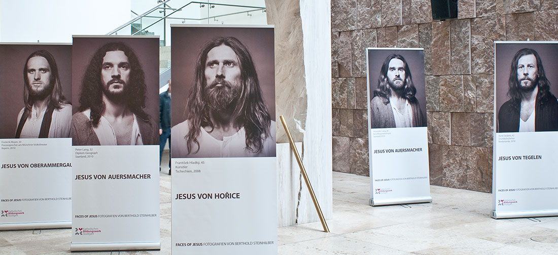 Katholisches Bildungswerk Stuttgart, Ausstellung Berthold Steinhilber »Faces of Jesus«